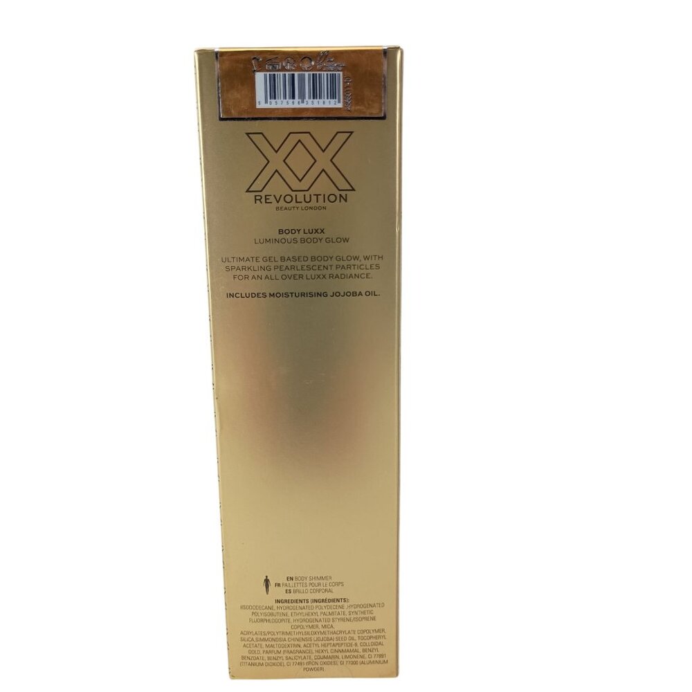 Revolution XX Body Luxx Luminous Body Glow Skin Makeup Gel Jojoba Oil Moisturize - Picture 2 of 2